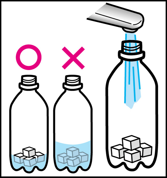 ペット ボトル 水筒 洗い 方